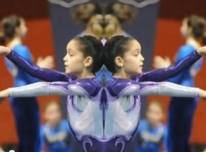 11 Year old USAG Gymnast competing Bars, Beam, Floor & Vault - YouTube